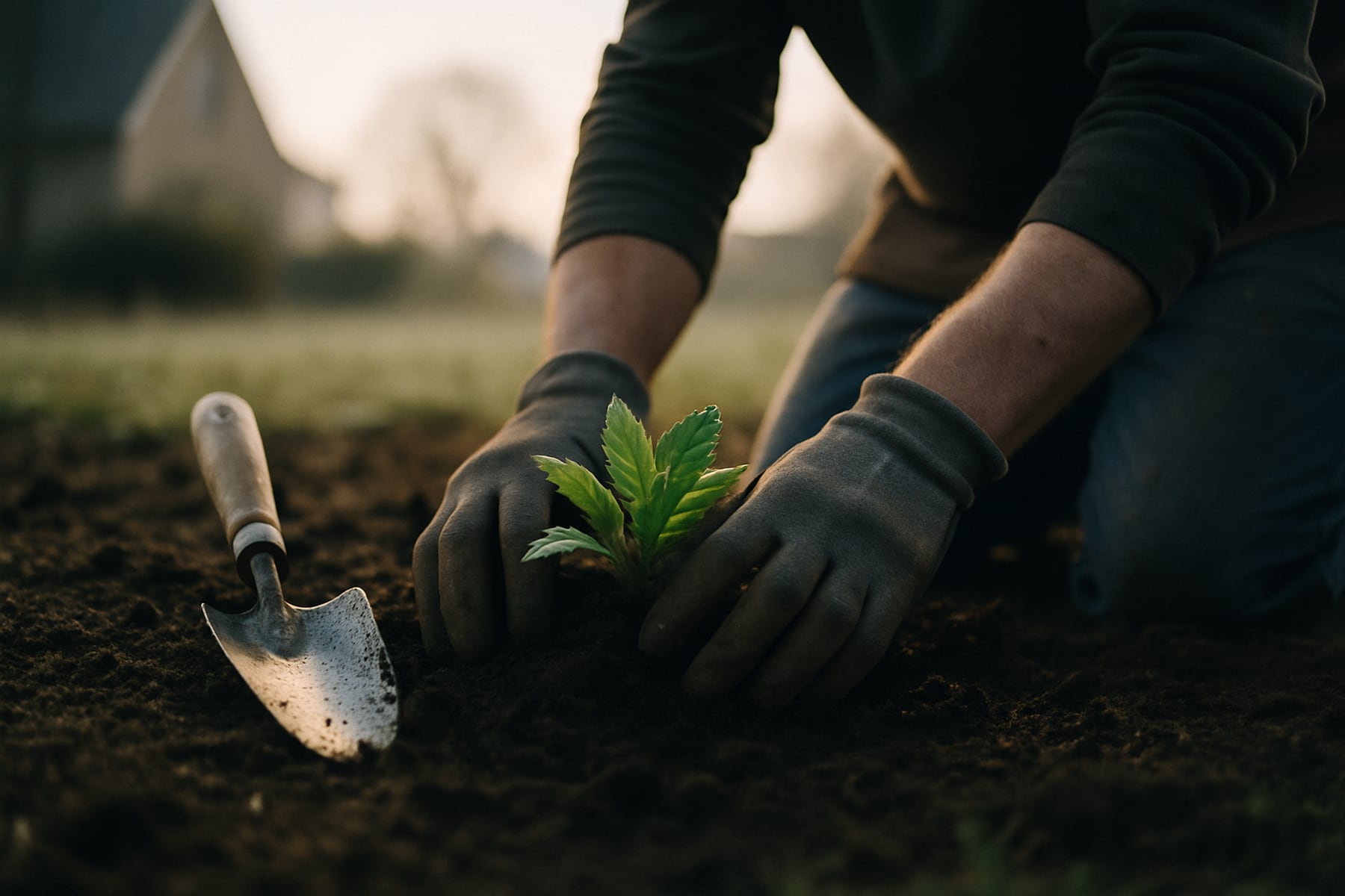 Pflanzung und Gartenpflege in der Seenplatte
